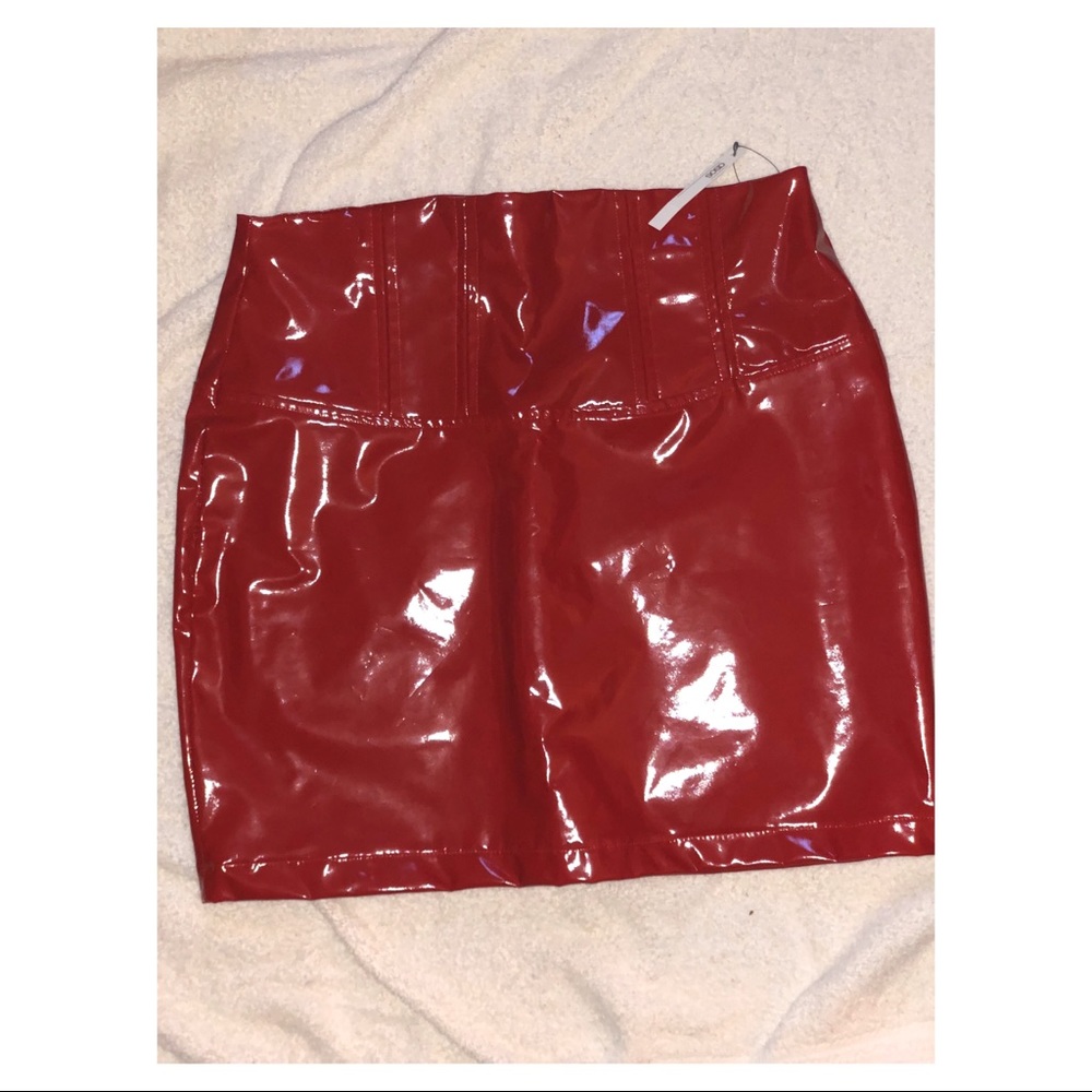 ASOS Vinyl Skirt